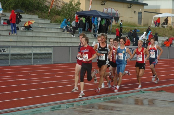 Tidsskjema for løpsstevnet